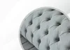 Chesterfield 2 Sitzer Wohnzimmer Couch Sofa Polster Textil Produktbild-Vorschau 5