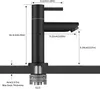 Kaltwasser Armatur für Bad Wasserhahn Schwarz Produktbild-Vorschau 11