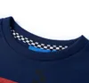 vidaXL Camicia a maniche lunghe per bambini blu navy 104 Anteprima dell’immagine prodotto 2