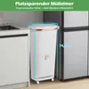 COSTWAY Mülleimer Küche, Mülltrennsystem, 12L Inneneimer & Produktbild-Vorschau 5