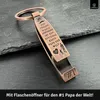 Schlüsselanhänger Papa, Flaschenöffner Anhänger bester Papa Produktbild-Vorschau 7