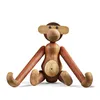 Holzfigur beweglicher Holzaffe 28 cm Kay Bojesen AFFE Produktbild-Vorschau 3