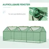 Outsunny Gewächshaus mit Fenster PE Treibhaus Tomatenhaus Produktbild-Vorschau 5