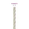 vidaXL Werkkoord, wit, 8 mm, 100 meter, polypropyleen Productafbeelding-voorbeeld 5