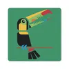 MuchoWow® Mauspad Mousepad Vektor-Illustration eines Tukans Produktbild-Vorschau 1
