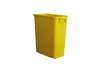 Raccoglitore di rifiuti e riciclabili 60l H590xW285xD555mm Anteprima dell’immagine prodotto 3
