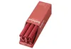 BOLSIUS Bougie de ménage Rustik 27x2,3cm rouge tendre Voir les images du produit 1