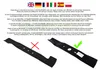 lama da 36 CM RAC432 per tosaerba RYOBI RLM15E36H, Anteprima dell’immagine prodotto 3