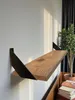 Dubová police z masivu 90x15x2,5 cm, olejovaná, palisandr, Náhled obrázku produktu 2