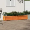 The Living Store Pflanzkübel Wachsbraun 180x31x31 cm Produktbild-Vorschau 4