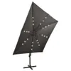 vidaXL Ombrello Ampel con illuminazione LED 300 cm Anteprima dell’immagine prodotto 1