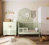 ZEE BAMBI Mint Babybett Set 120x60 cm mit Barriere + Produktbild-Vorschau 8