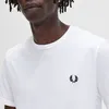 Fred Perry Ringer T-shirt Couleur Blanc Voir les images du produit 18