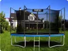 Neo-Sport Gartentrampolin (404 cm) mit Innennetz und Leiter Produktbild-Vorschau 5