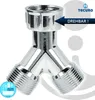 tecuro 2-Wege Y-Verteiler Gabelstück allseitig 3/4 Zoll Produktbild-Vorschau 2