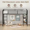 Łóżko piętrowe COSTWAY o wymiarach 90x200 cm z drabiną i Podgląd zdjęcia produktu 6
