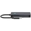 Rapoo USB-C Hub grau USB-C auf USB-C Produktbild-Vorschau 4