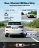 VEVOR 4K Dashcam Auto Vorne und Hinten, 1080p Produktbild-Vorschau 2