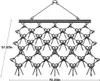 A diagram of a landscape rake with dimensions indicated. Anteprima dell’immagine prodotto