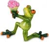 Witzige Deko-Figur Frosch hellgrün sortierter Artikel Produktbild-Vorschau 2