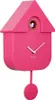 Karlsson - Nástěnné hodiny Modern Cuckoo - Bright Pink Náhled obrázku produktu 6