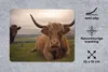 MuchoWow® Mauspad Mousepad Schottischer Highlander - Tiere Produktbild-Vorschau 2