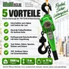 Ratschenzug 1,5  t Tragkraft - 3 m Hubhöhe Hebezug Produktbild-Vorschau 8