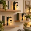 Bücherregal Lampe Laterne, 3er-Set Eisen Tischlampe Produktbild-Vorschau 6