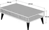 Skye Decor, Milan - Walnut, White Marble, Couchtische, Produktbild-Vorschau 4