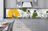 Küchenrückwand Folie selbstklebend ZITRONE UND EIS 260 x 60 Produktbild-Vorschau 2
