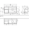 Villeroy & Boch F802GFHG Waschbeckenunterschrank Finion F80 Produktbild-Vorschau 3