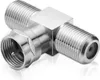 adaptare 60603 Sat-T-Stück 1-mal F-Stecker auf 2-mal Produktbild-Vorschau 1