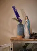 Clayre & Eef figurka Maria 15x11x50 cm šedý polyresin Náhled obrázku produktu 5
