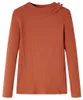 vidaXL Kinder-Langarmshirt Cognac 116 Produktbild-Vorschau 7