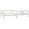 vidaXL Lit de jour blanc pin massif 90x200 cm Voir les images du produit 5