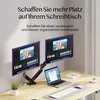 FLEXISPOT MA1 Dual Monitorhalterung 17–32 Zoll mit Produktbild-Vorschau 10