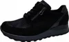 A black sneaker is shown from the side against a white background. Produktbild-Vorschau