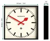 Nástenné hodiny Newgate Number Five v červenej farbe Náhľad obrázku produktu 7