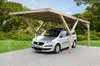 Einzelcarport weka Y 612 306x606 cm kesseldruckimprägniert Produktbild-Vorschau 1