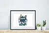 MuchoWow® MuchoWow® Gerahmtes Poster Kassettenkassetten - Produktbild-Vorschau 6