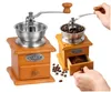 Manuelle Kaffeemühle Gewürzmühle Holz Robust Traditionell Produktbild-Vorschau 1