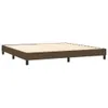 Maison Exclusive - Boxspringbett mit Matratze Dunkelbraun Produktbild-Vorschau 3