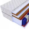 A cross-section of a mattress showing its different layers and internal structure. Produktbild-Vorschau