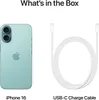 Apple iPhone 16 (128GB) blaugrün Voir les images du produit 12