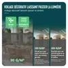 VOUNOT® Panneau de clôture 1.5×10m, Protection visuelle Voir les images du produit 4