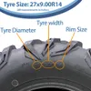 27x11.00R14 & 27x9.00R14 ATV-Reifen, 6-lagig, OBOR Cypress, Produktbild-Vorschau 7