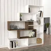 Bücherregal Weiß - Walnuss Marla "" Produktbild-Vorschau 4