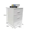 Comodino da ingresso a 3 cassetti, altezza 63 cm, bianco Anteprima dell’immagine prodotto 5