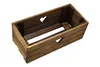 Jardiniera en bois, couleur marron, dimensions : 40 cm Voir les images du produit 3