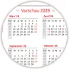 XXXL Wandkalender 2026 + 2027 - Sehr groß im DIN B0 Format Produktbild-Vorschau 6